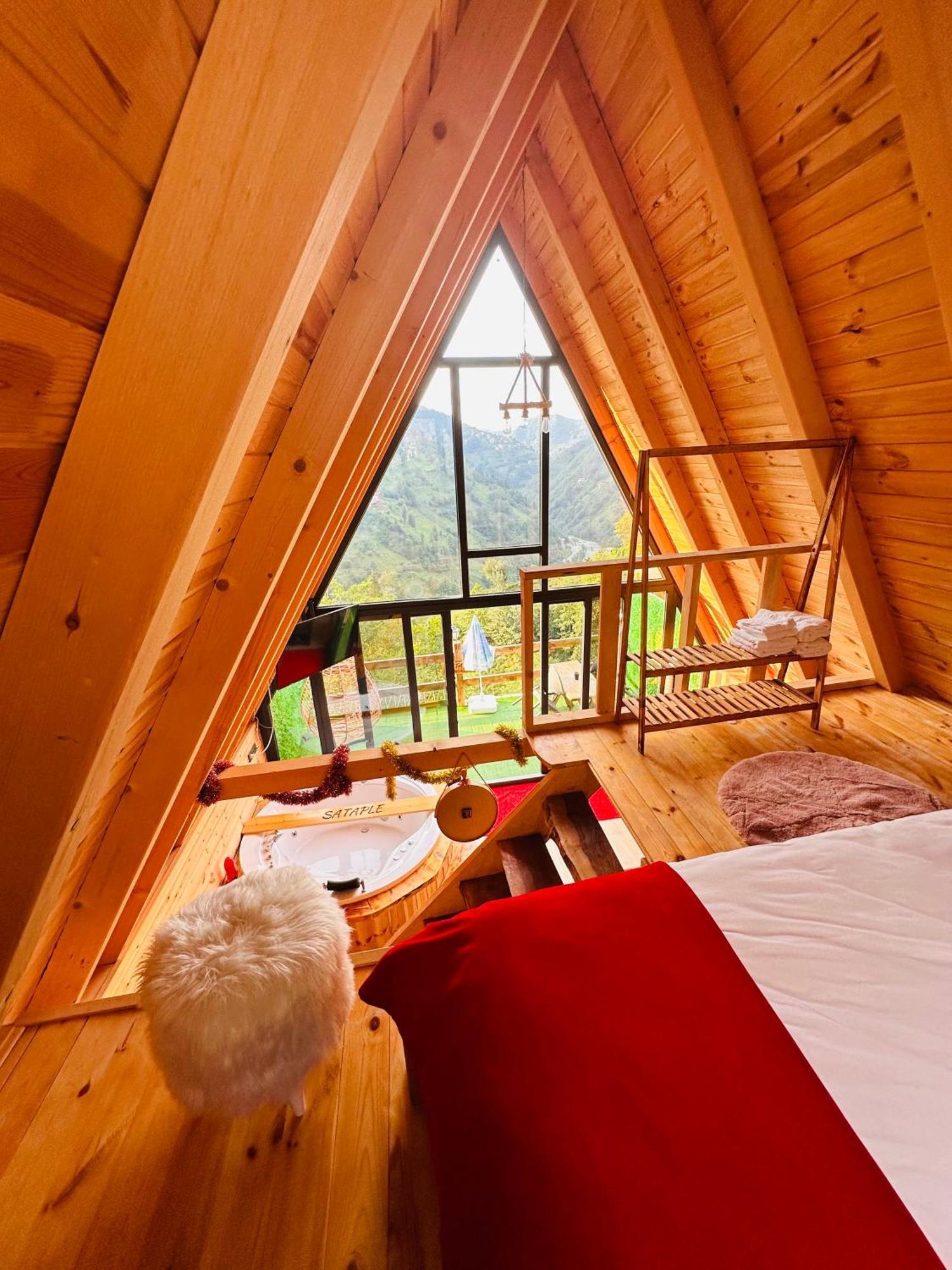 Sataplebungalov Camlihemsin Exterior foto